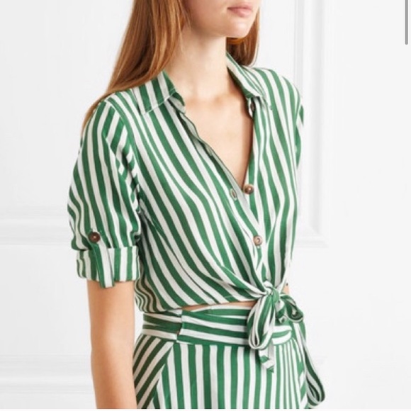 Faithfull the Brand Beau Rivage Zeus Stripe Top - Picture 6 of 8